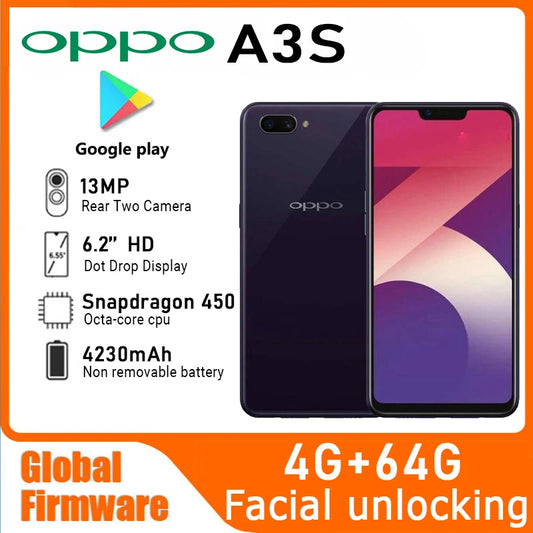OPPO A3S – Imported from Dubai (New & Unused)